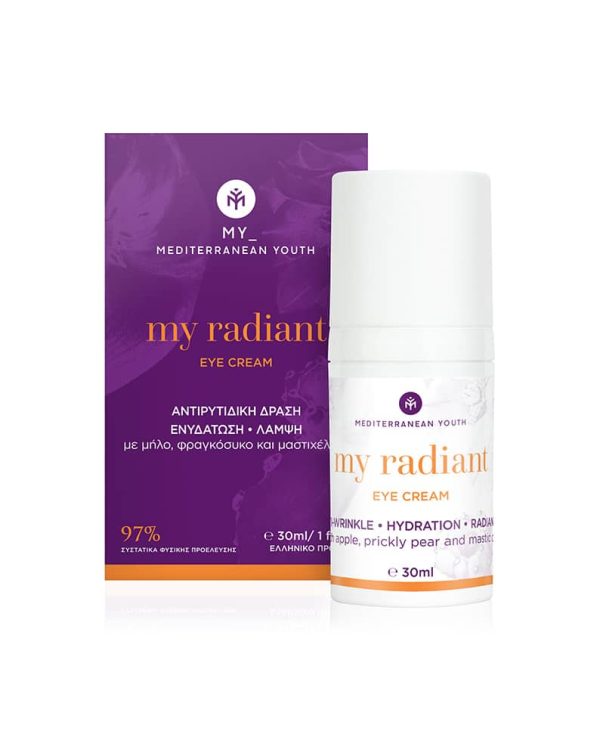 MY RADIANT EYE CREAM – ANTI-WRINKLE, HYDRATION, RADIANCE