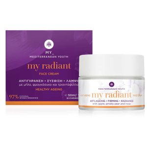 MY RADIANT FACE CREAM – ΑΝΤΙΓΗΡΑΝΣΗ, ΣΥΣΦΙΞΗ, ΛΑΜΨΗ