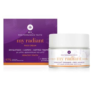 MY RADIANT FACE CREAM – ΕΝΥΔΑΤΩΣΗ, ΛΑΜΨΗ, ΛΕΠΤΕΣ ΓΡΑΜΜΕΣ