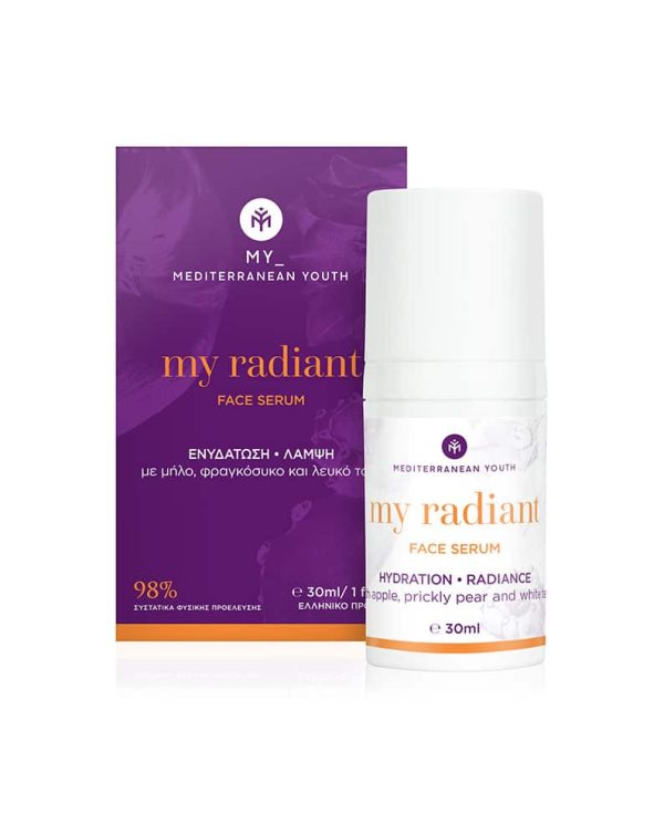 MY RADIANT FACE SERUM – ΕΝΥΔΑΤΩΣΗ, ΛΑΜΨΗ